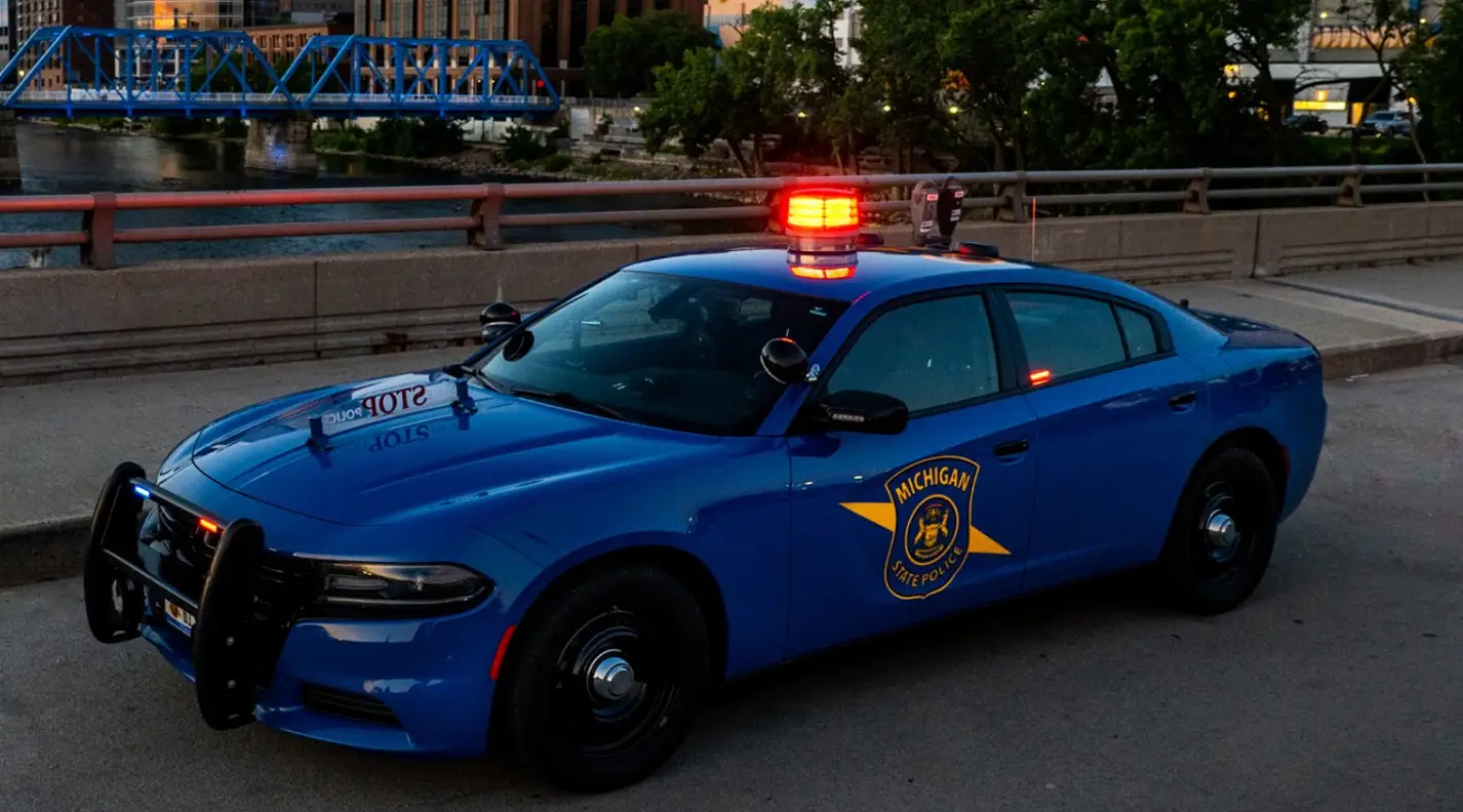 The police found the woman after hearing her screams.