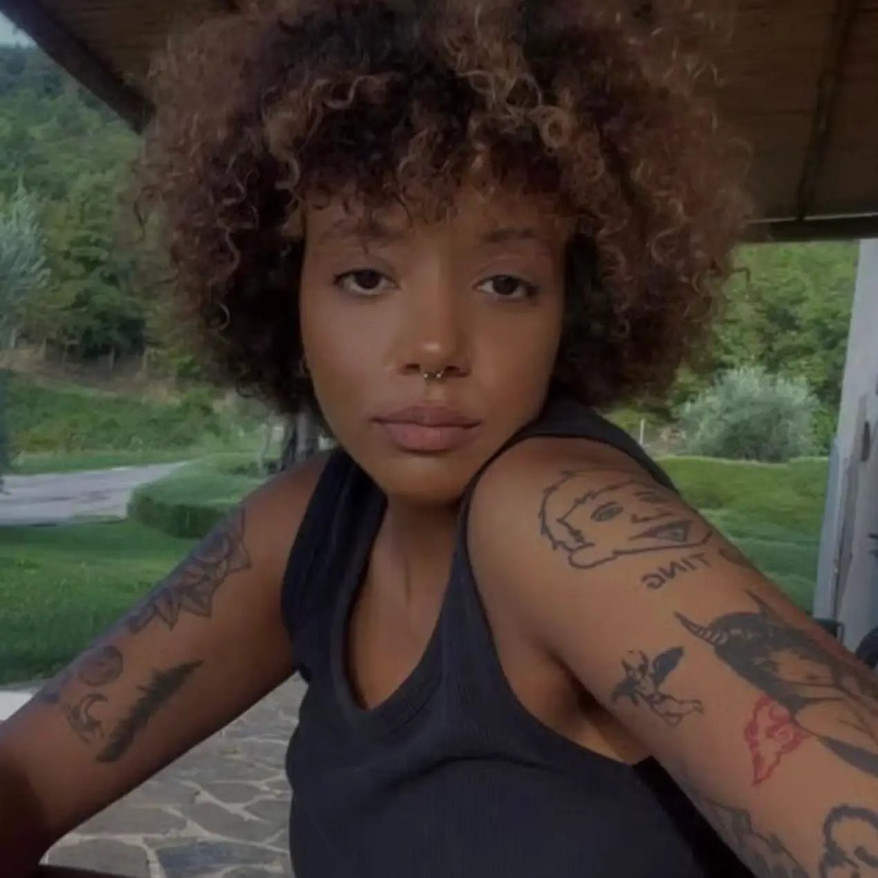 Tamara Martins, 31, was allegedly found with over 30kg of cannabis in her luggage (Facebook)