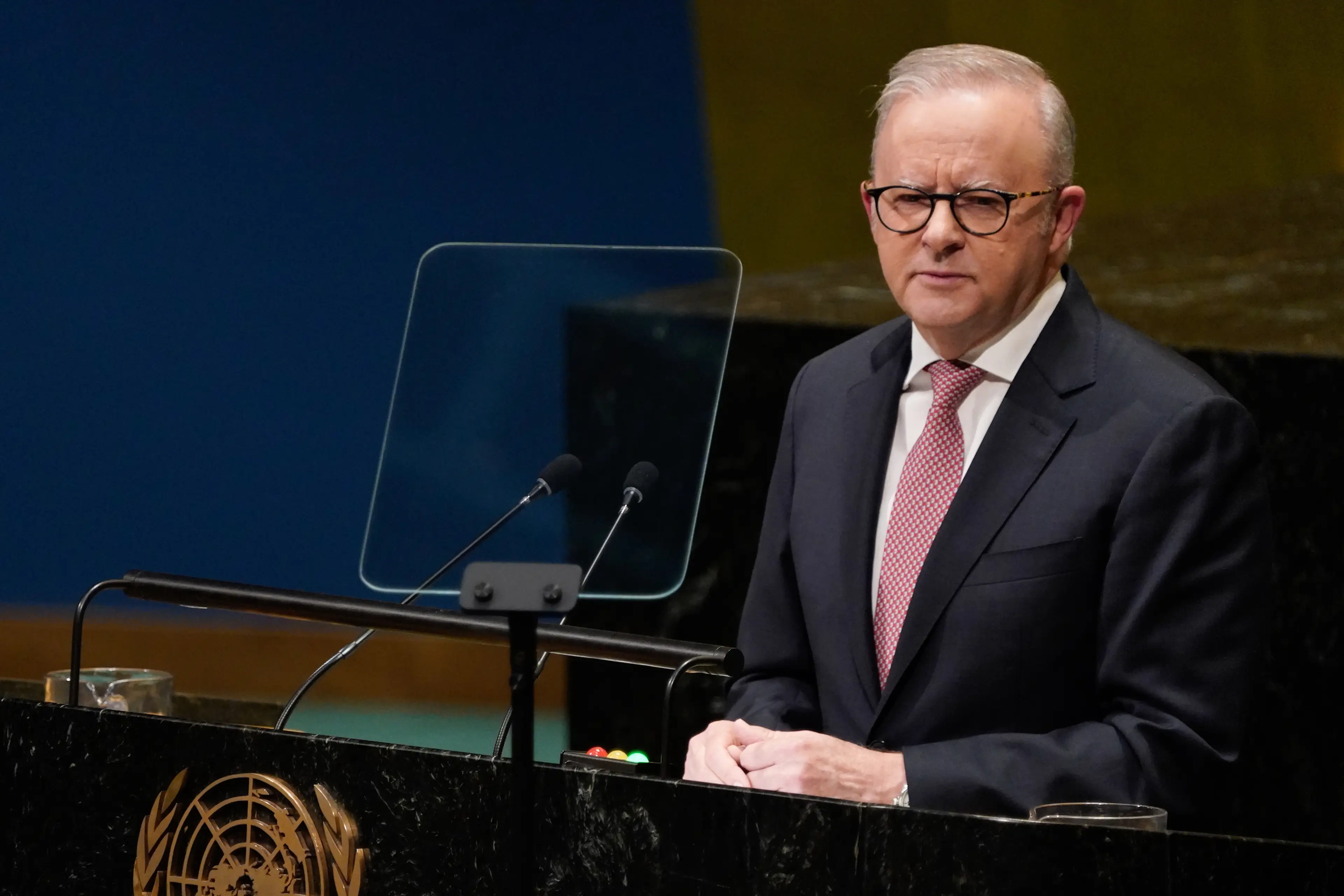 Anthony Albanese has spoken out (John Lamparski/Bloomberg via Getty Images)
