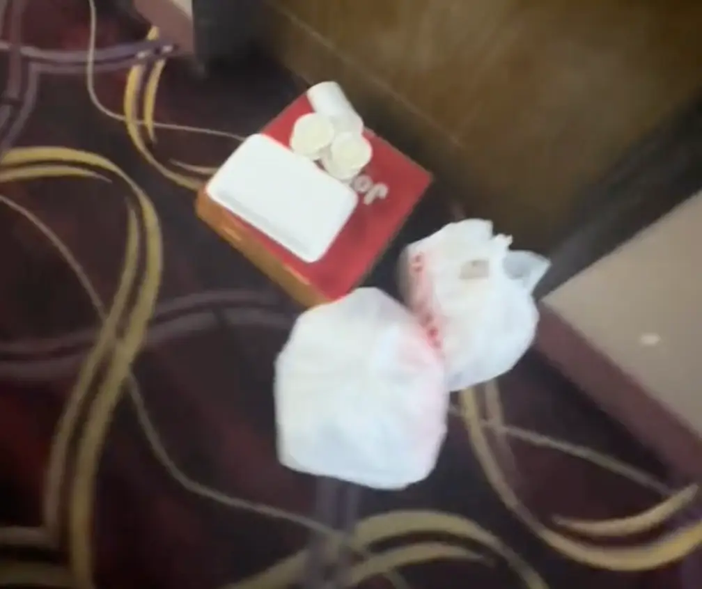 The driver confronted the customer about the order.