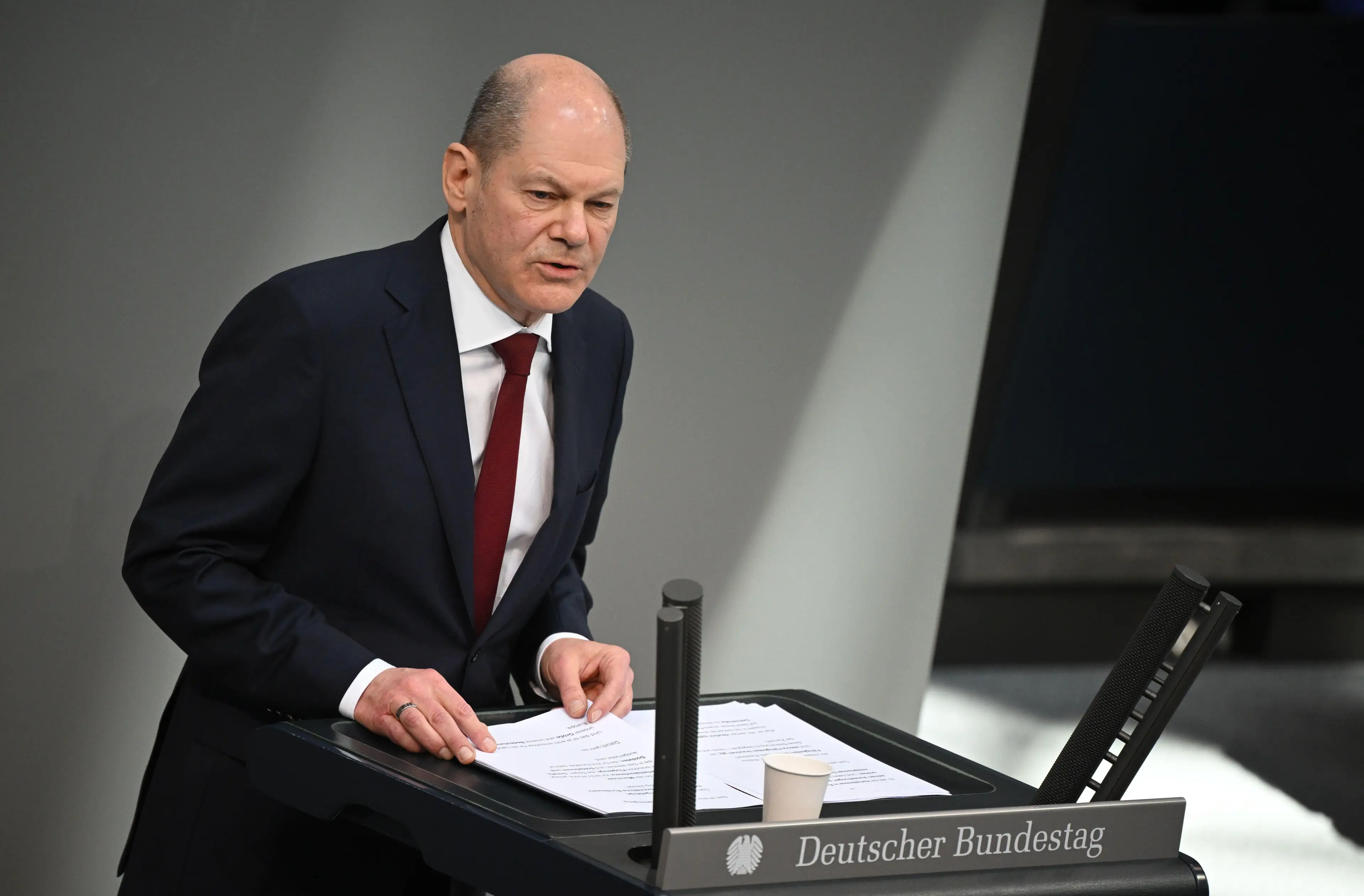 German Chancellor Olaf Scholz (Alamy)