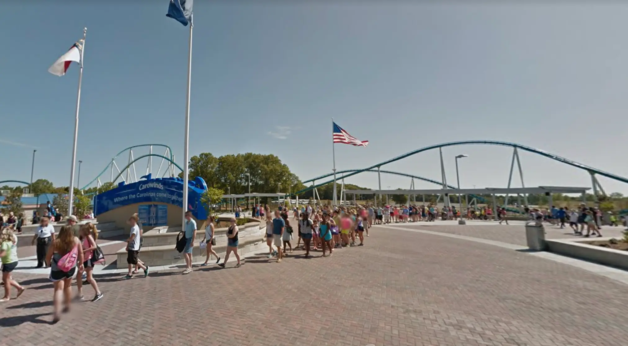 Carowinds opened in 1973.