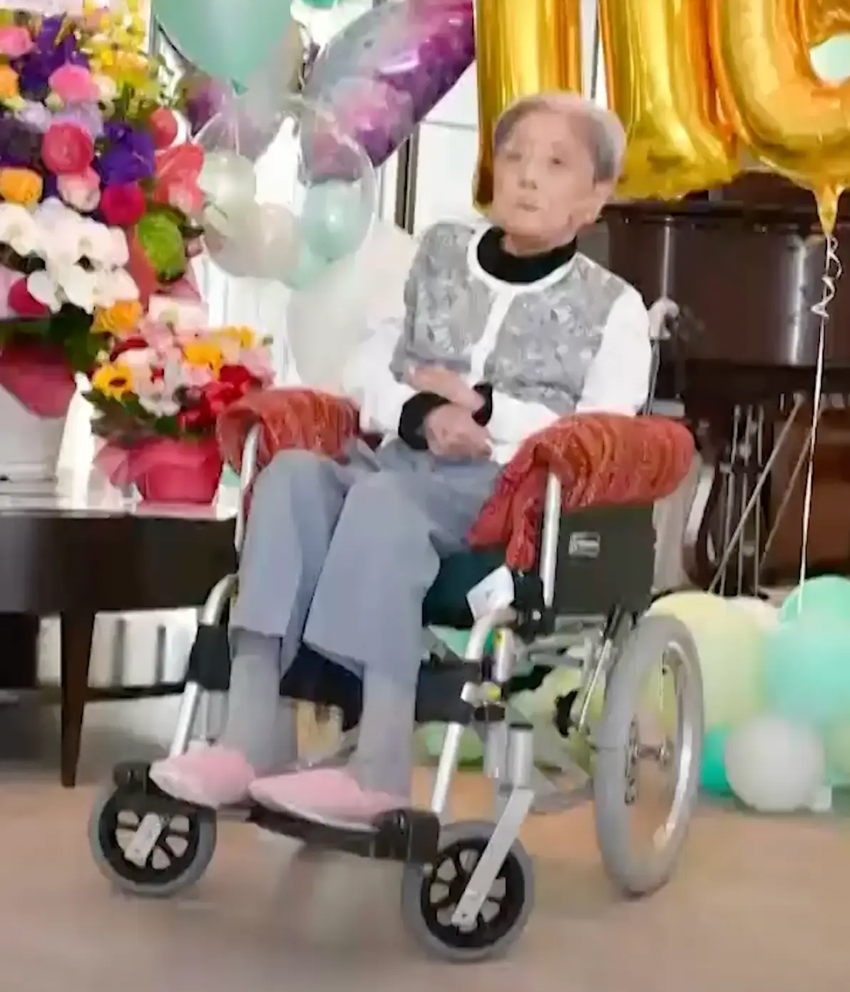 Tomiko Itooka sadly passed away at the age of 116 in December 2024 (Ashiya Municipal Government)