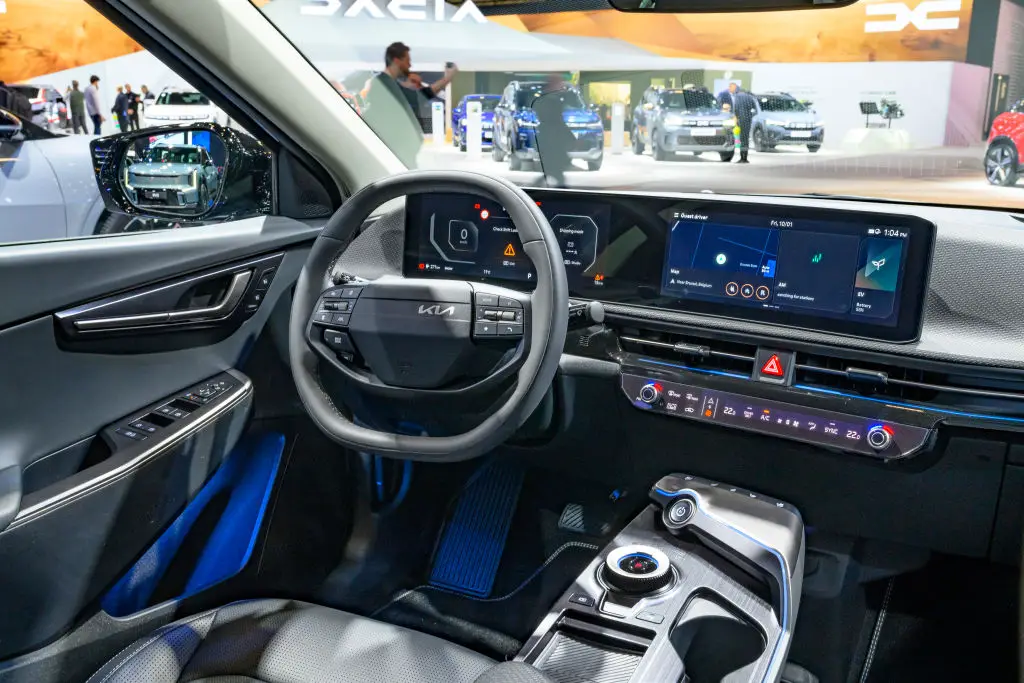 Going from a gas guzzler to an electric vehicle like the EV6 can be disorienting (Sjoerd van der Wal/Getty Images)