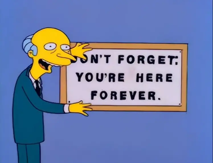 This sign takes on a whole new meaning, huh? (Fox/Disney)