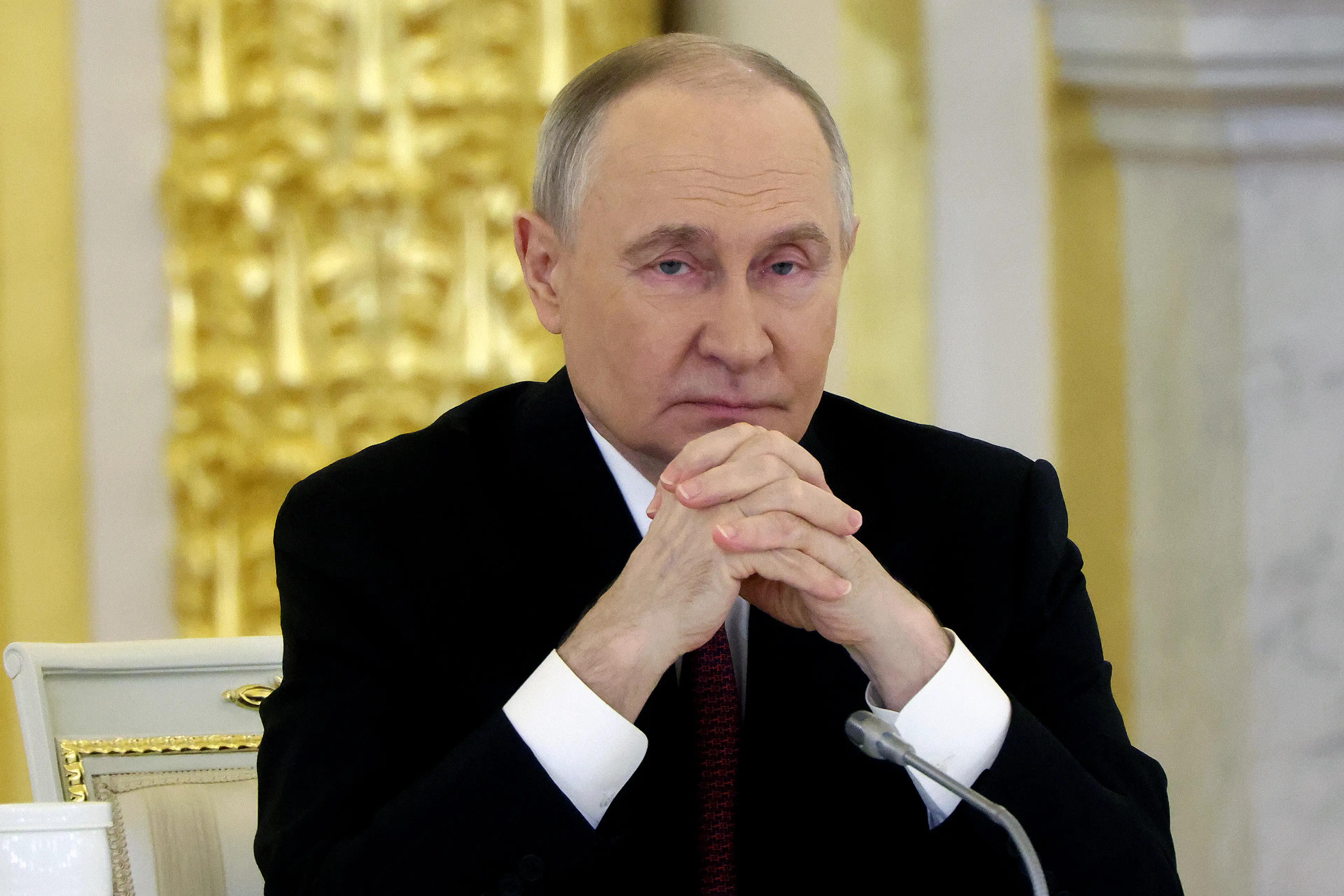 President Vladimir Putin has warned Russia is 'ready' to fight if need be (Contributor/Getty Images)