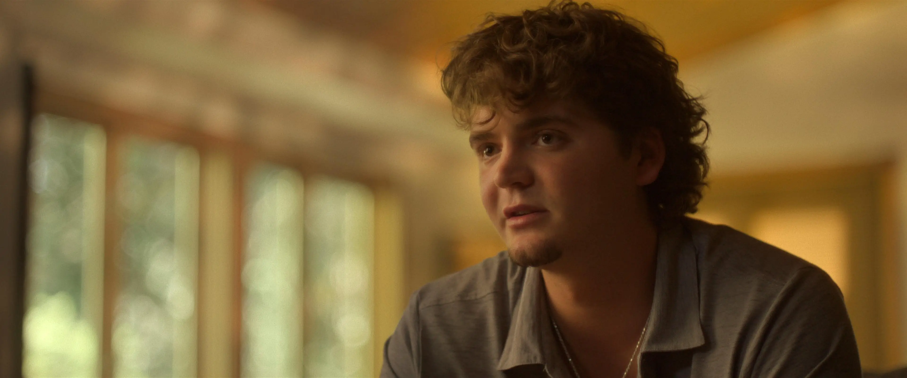 Brother Hunter was the first to find out - and was tasked with telling his family (Amazon Prime)