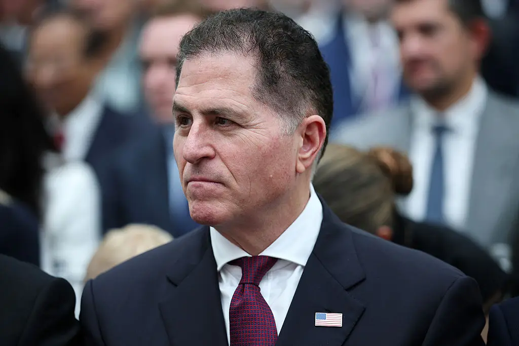 Dell founded his company with $1,000 (Photo by Win McNamee/Getty Images)