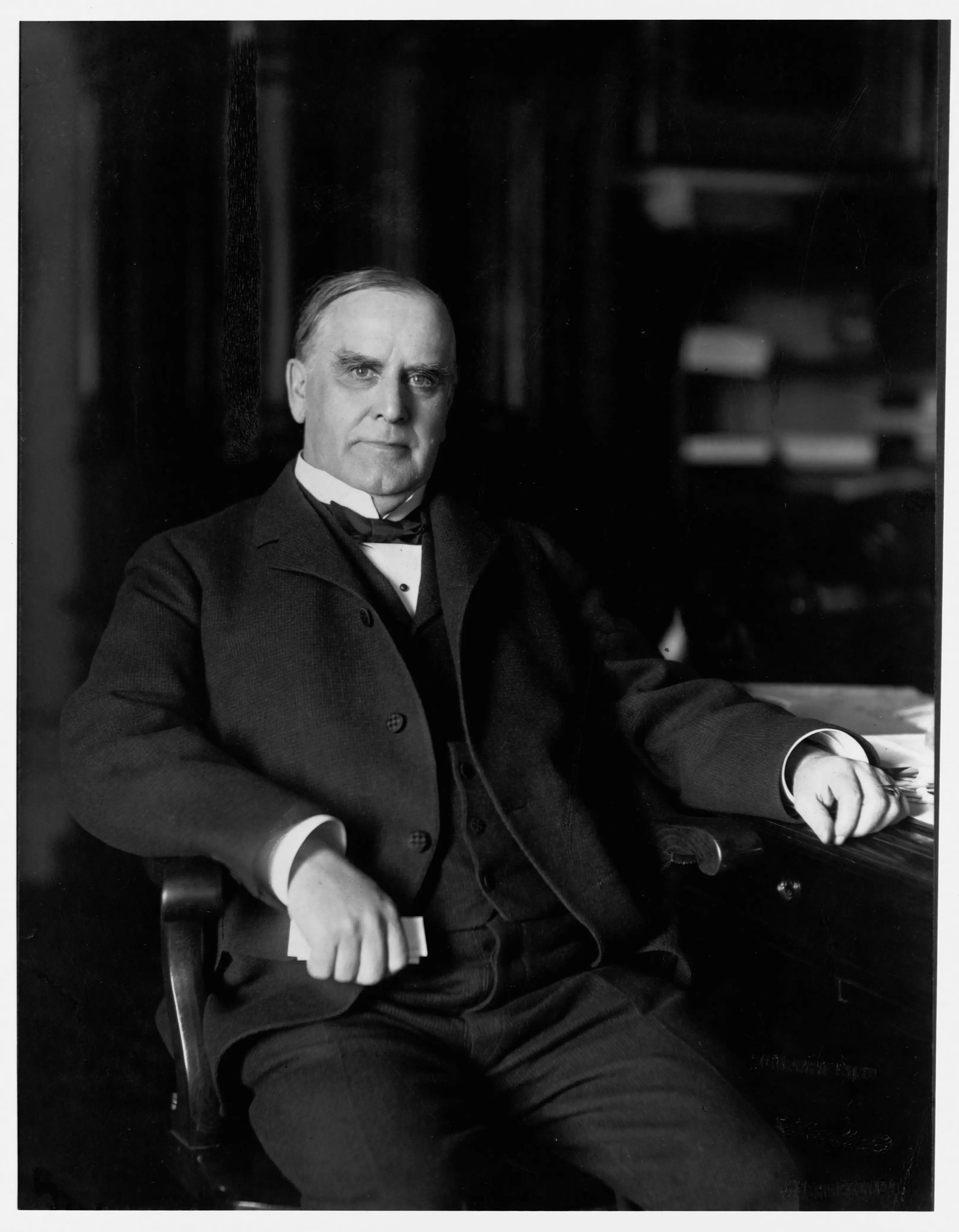 McKinley also died of complications from his wounds (Library of Congress/Corbis/VCG via Getty Images)