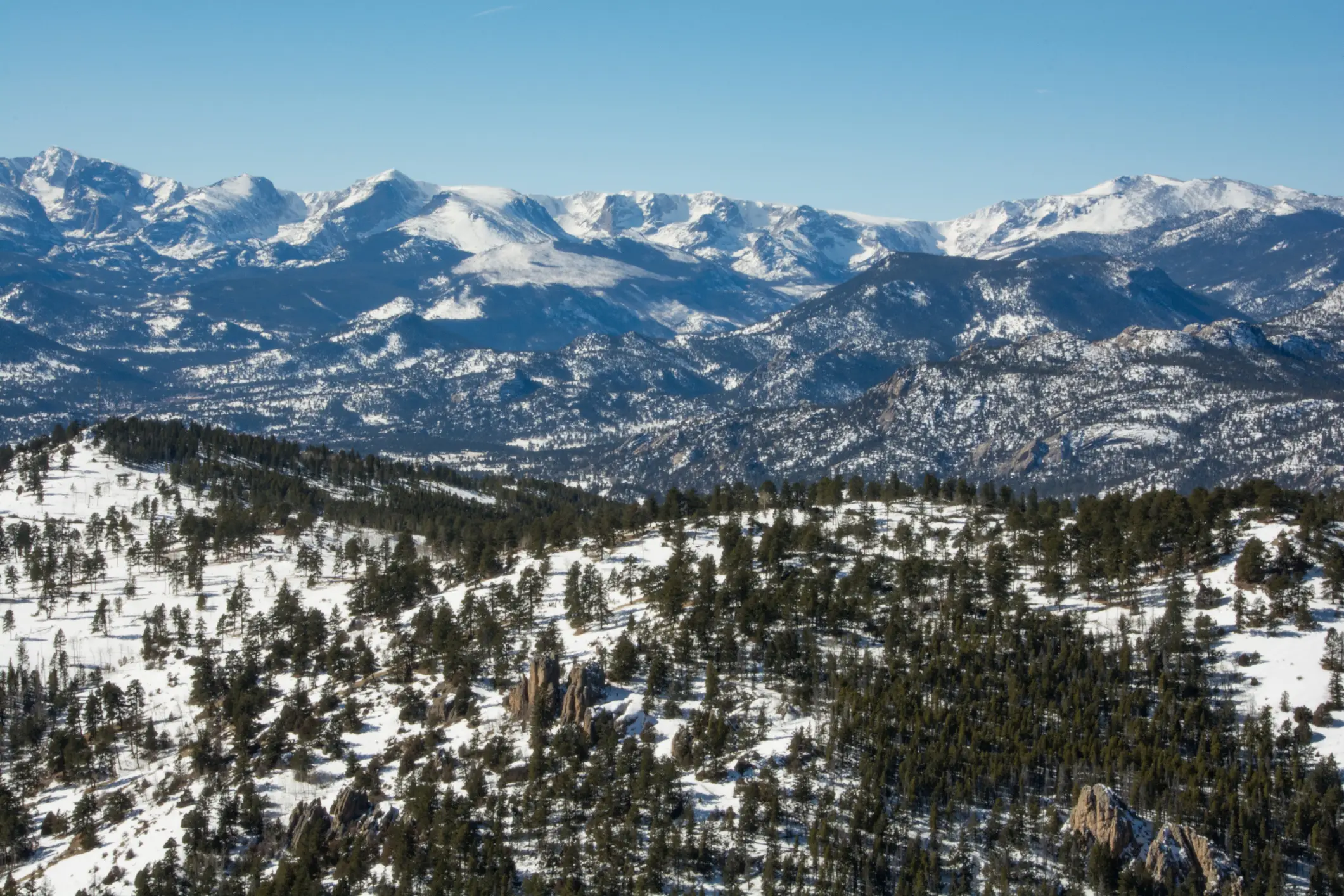 The incident happened on a Crosier Mountain trail in Colorado (Getty Stock Image)