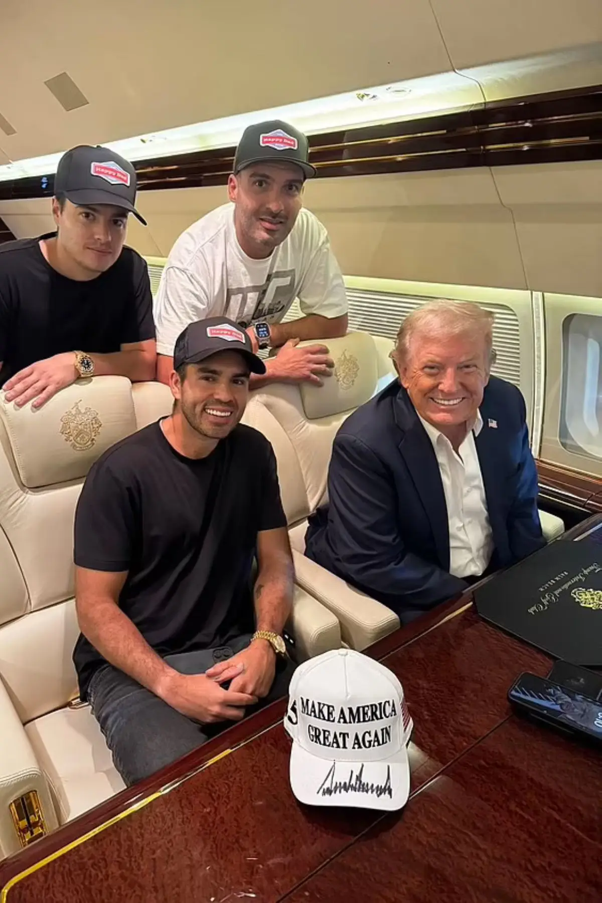 This photograph featuring Donald Trump has the internet talking (X/MikeSington)