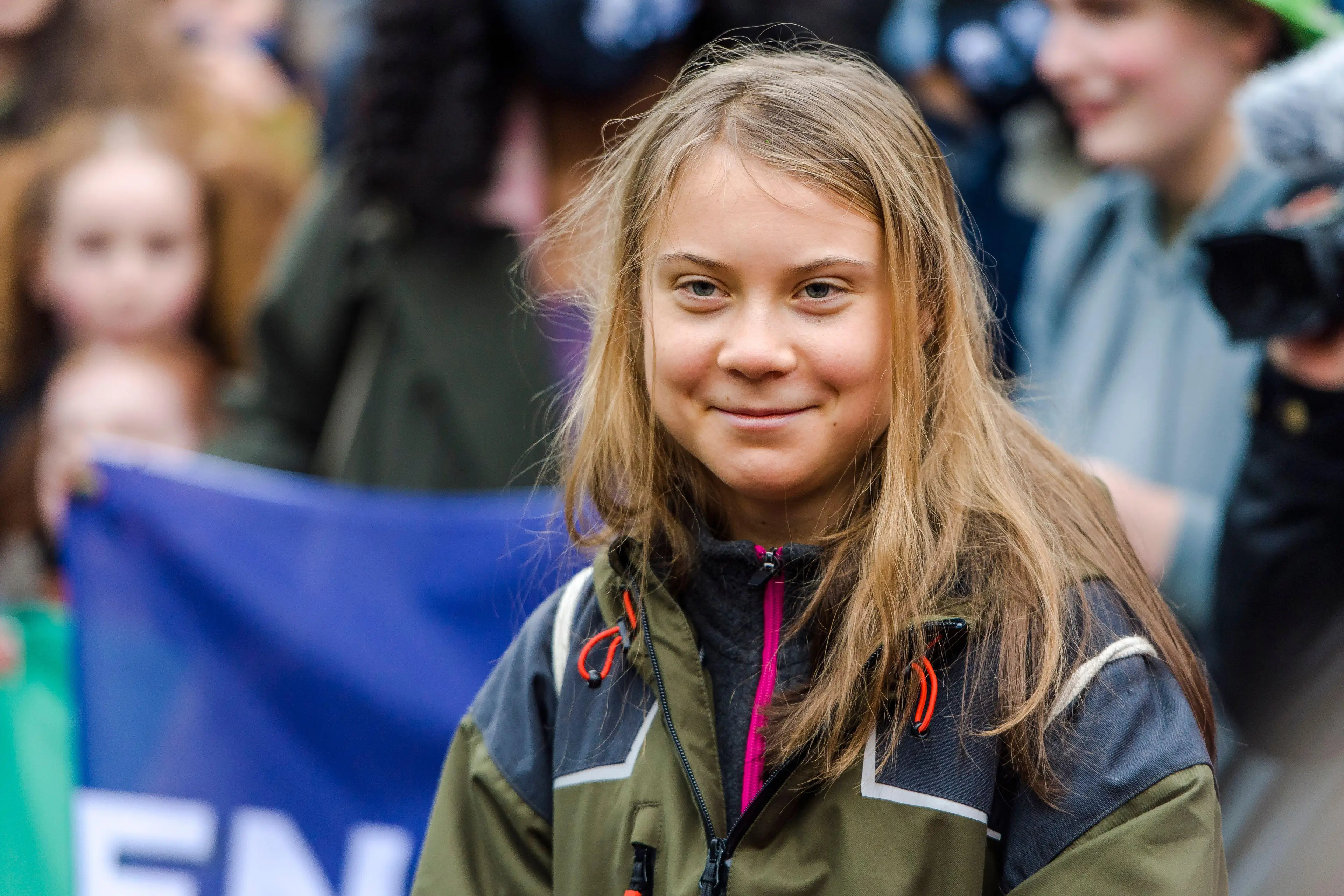 Greta Thunberg last year.