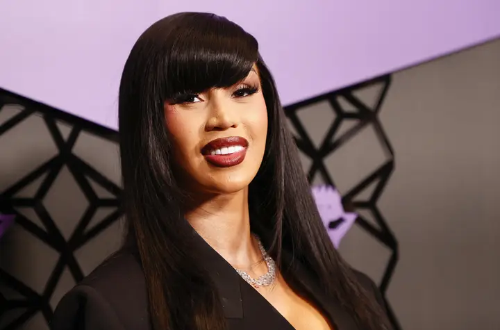 It comes after Cardi B announced she had split from her husband, rapper Offset (MICHAEL TRAN/AFP via Getty Images)
