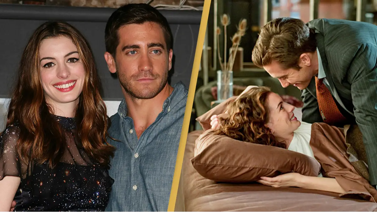Jake Gyllenhaal says he's 'lucky' to have had sex with Anne Hathaway twice in movies