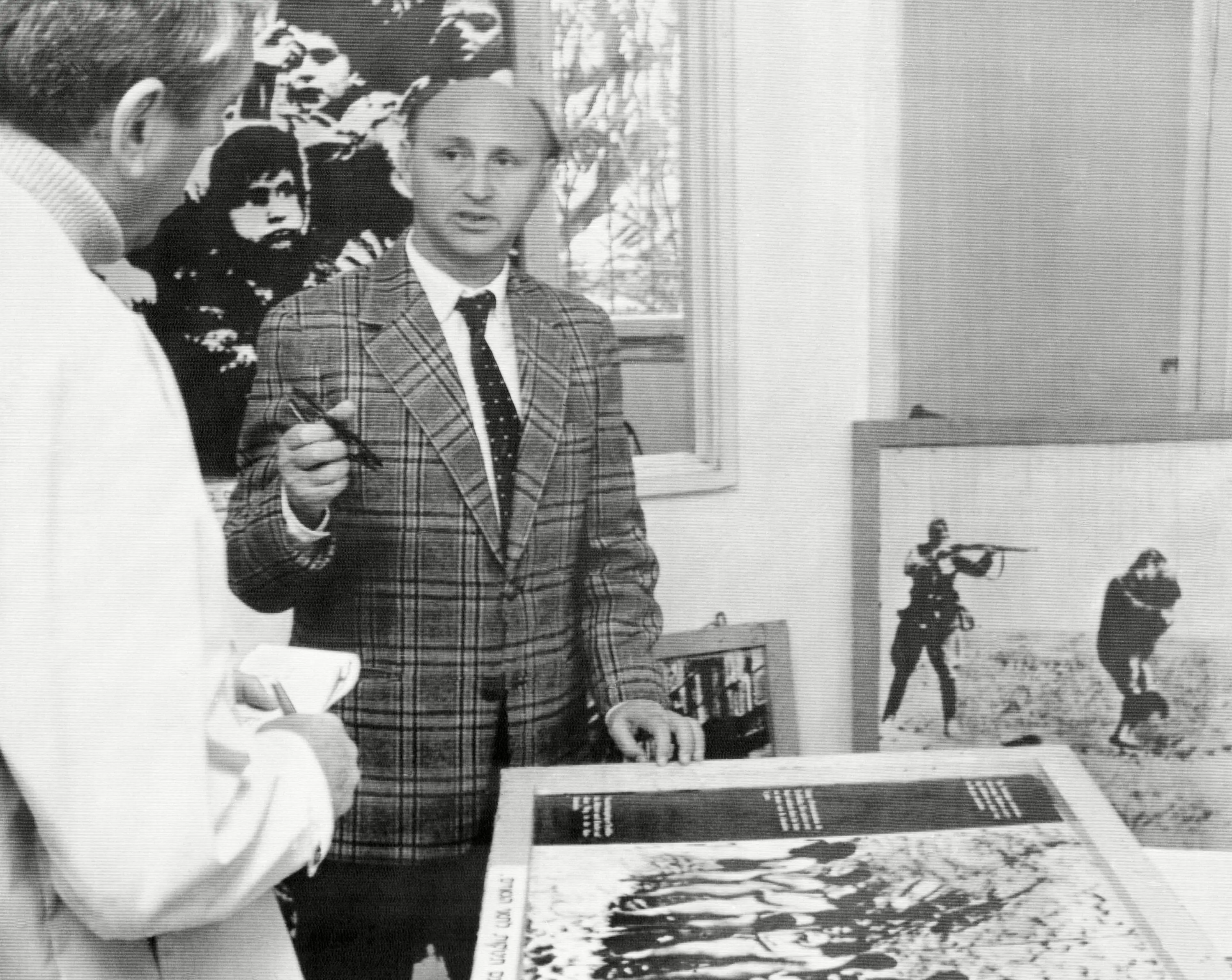 He helped capture Adolf Eichmann.