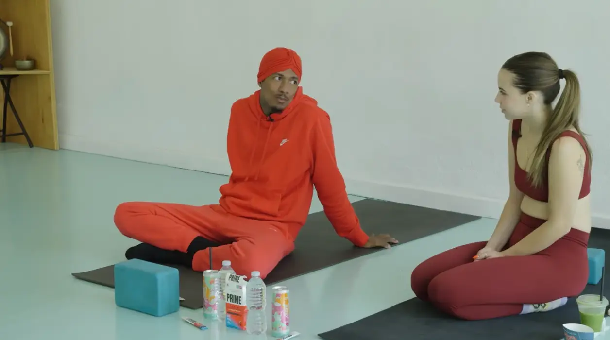 He struggled for a minute (YouTube/Bobbi Althoff)