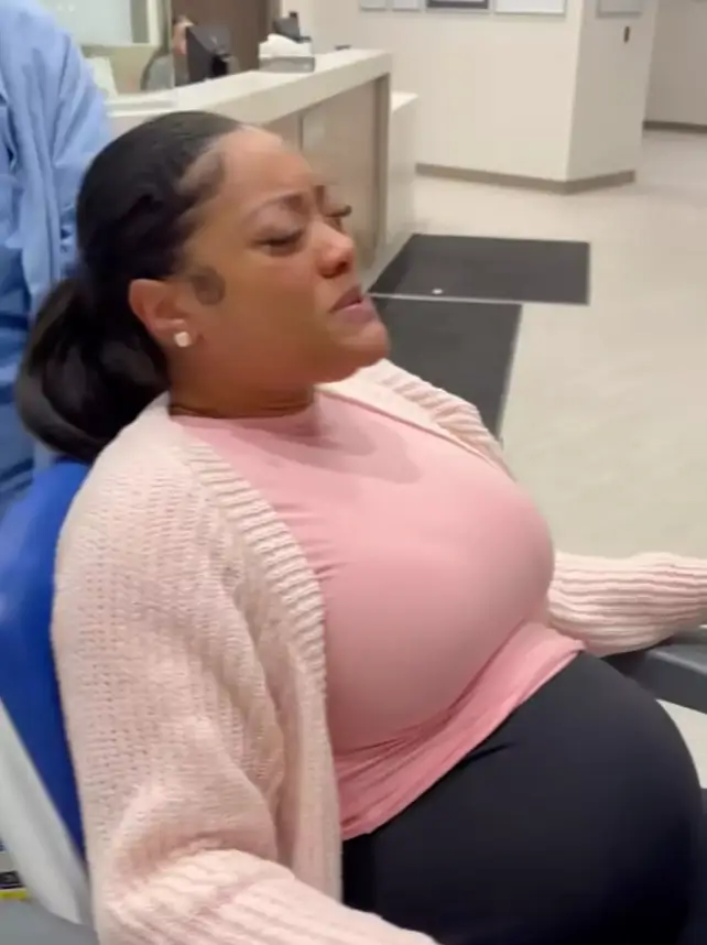 Mercedes was turned away on 'doctor's orders' just eight minutes before giving birth (Facebook/Leon Wells)