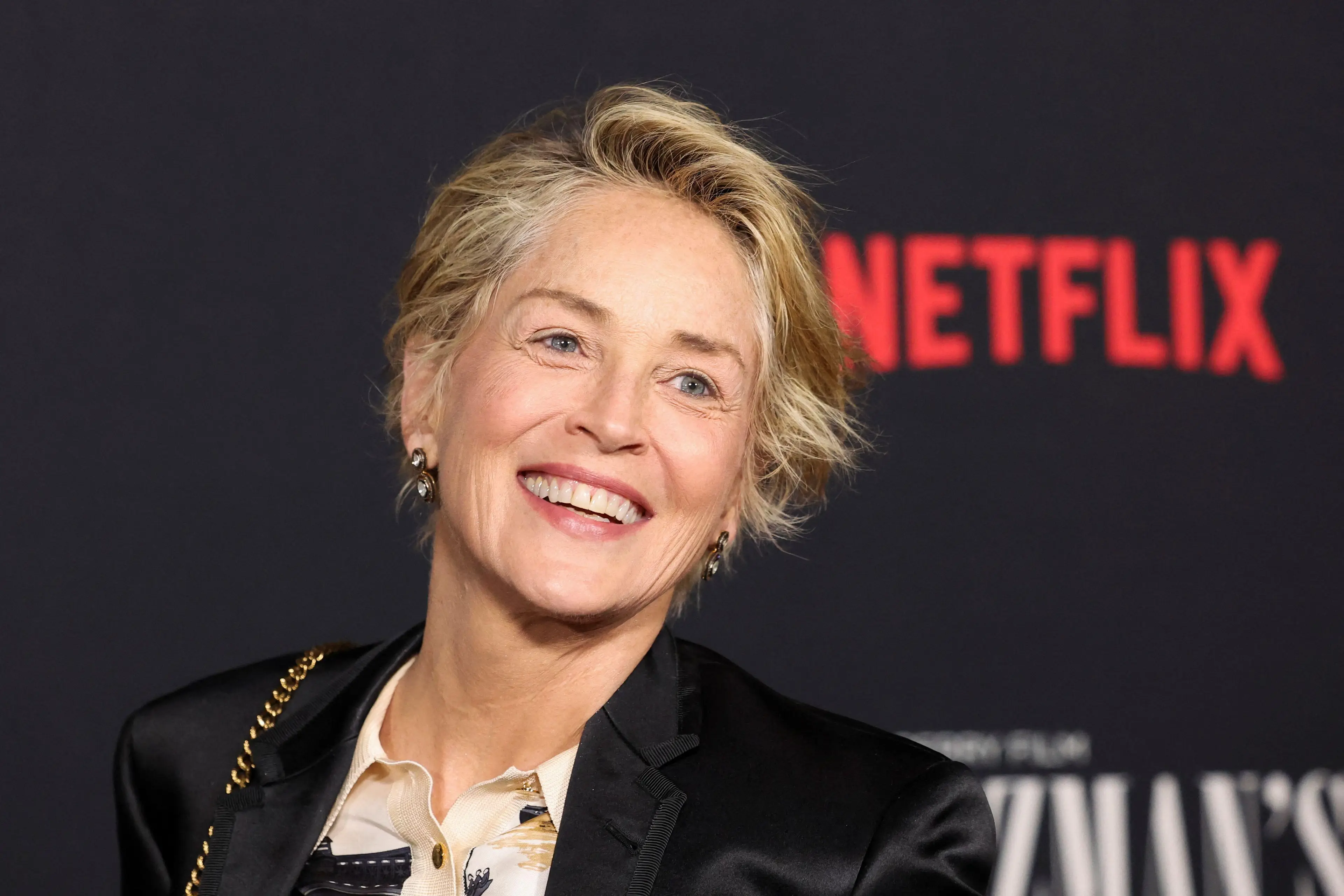 Sharon Stone had an important message for her followers.