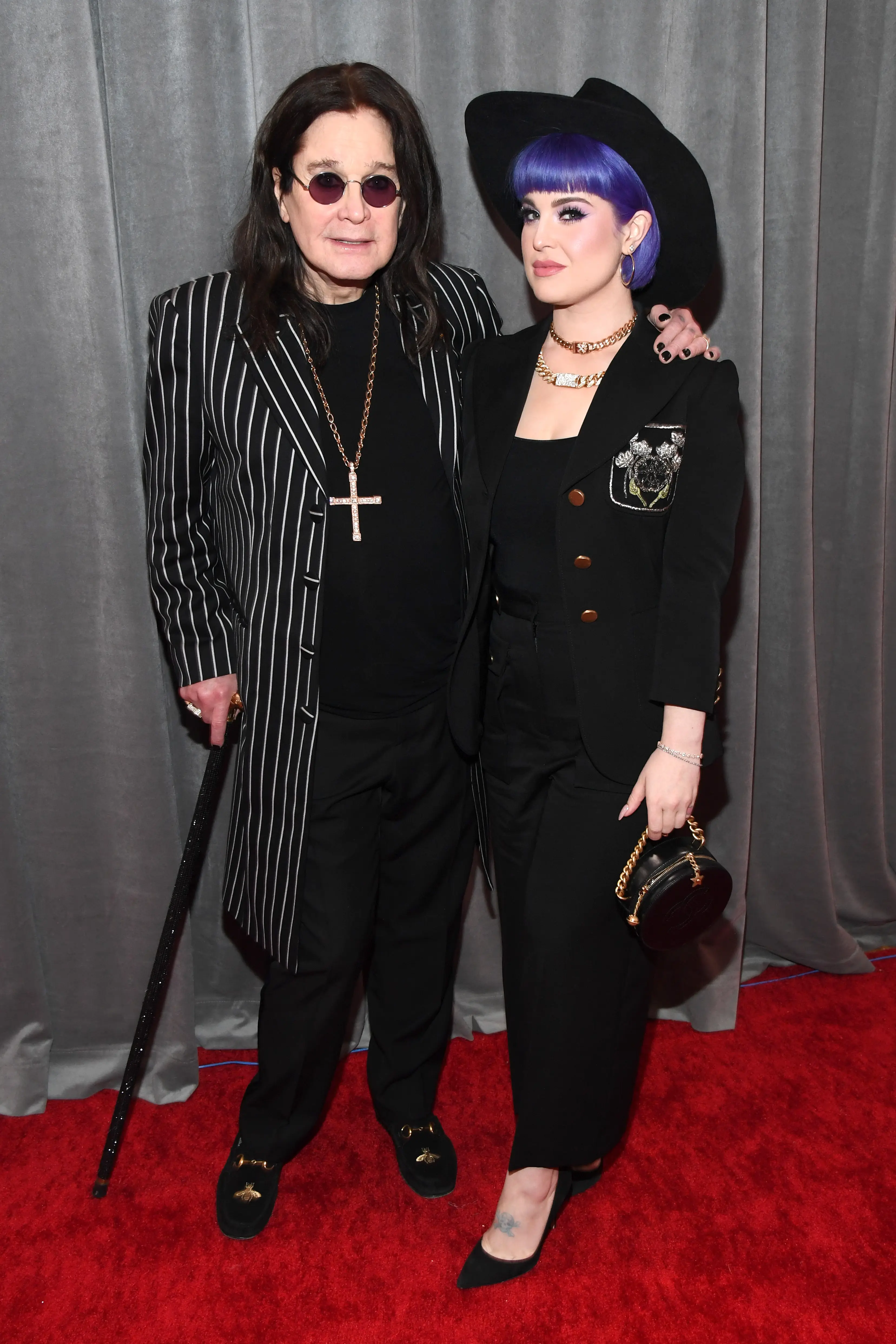 The 41-year-old is said to be 'struggling' after her father Ozzy Osbourne's passing (Kevin Mazur/Getty Images for The Recording Academy)