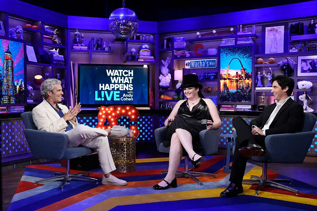 The pair appeared on What Happens Live to talk about the show (Charles Sykes/Bravo via Getty Images)