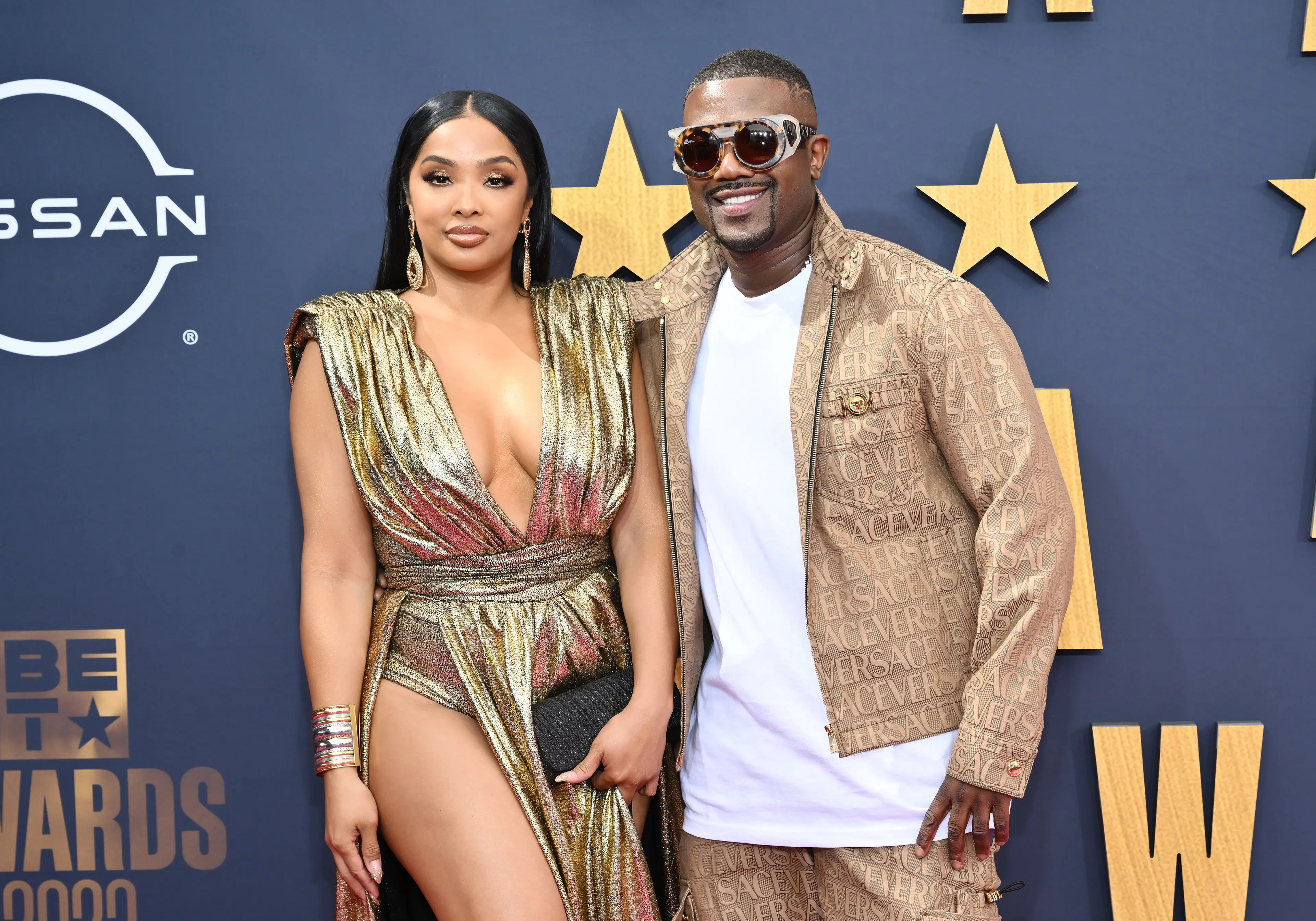 Ray J and his estranged wife Princess Love (Michael Buckner/Variety via Getty Images)