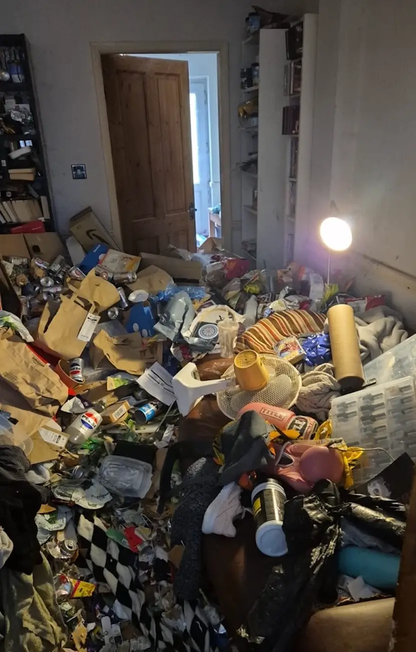 Giles is also called out to hoarding jobs (Ben Giles/Supplied)