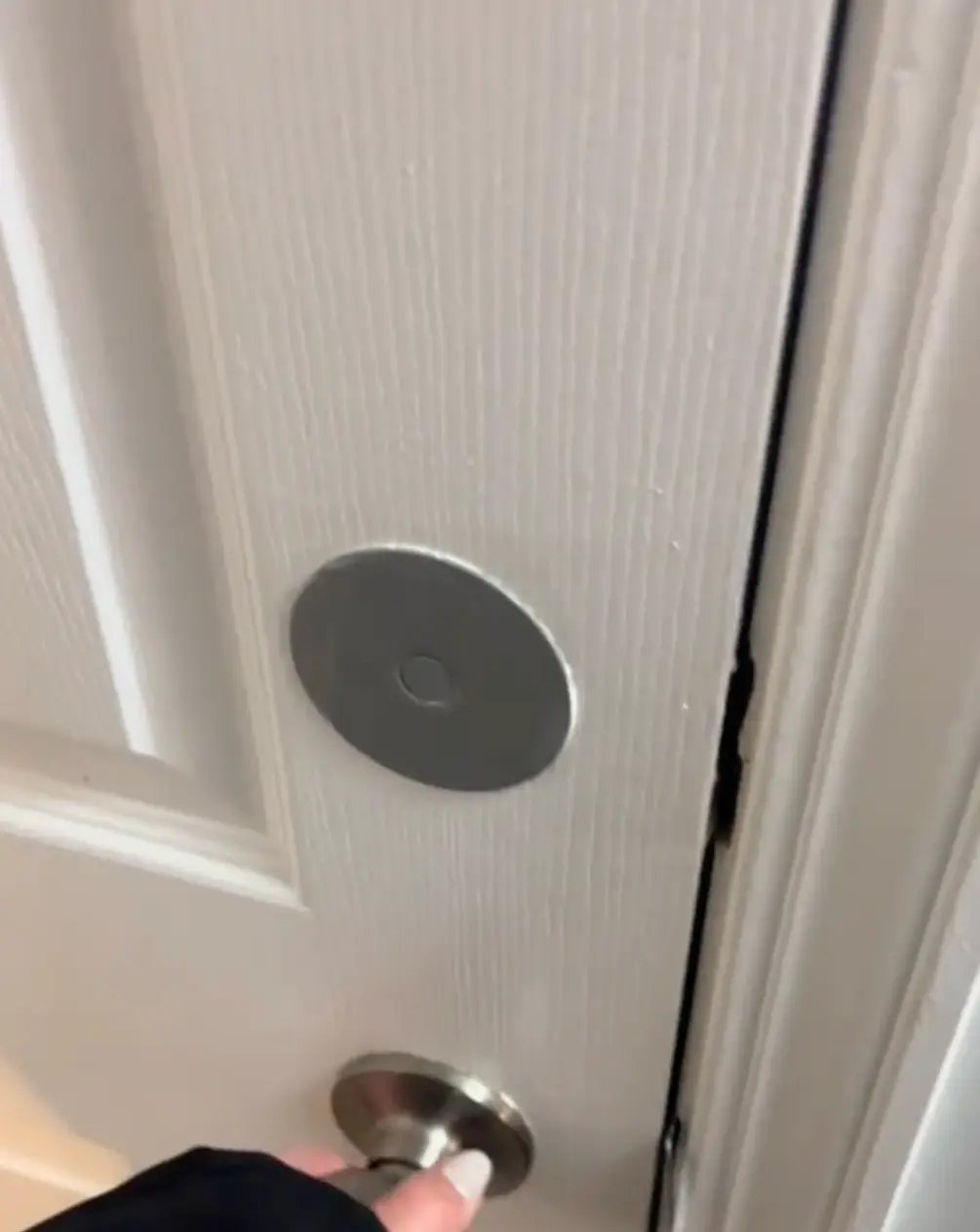 They found the creepy room at their Airbnb.