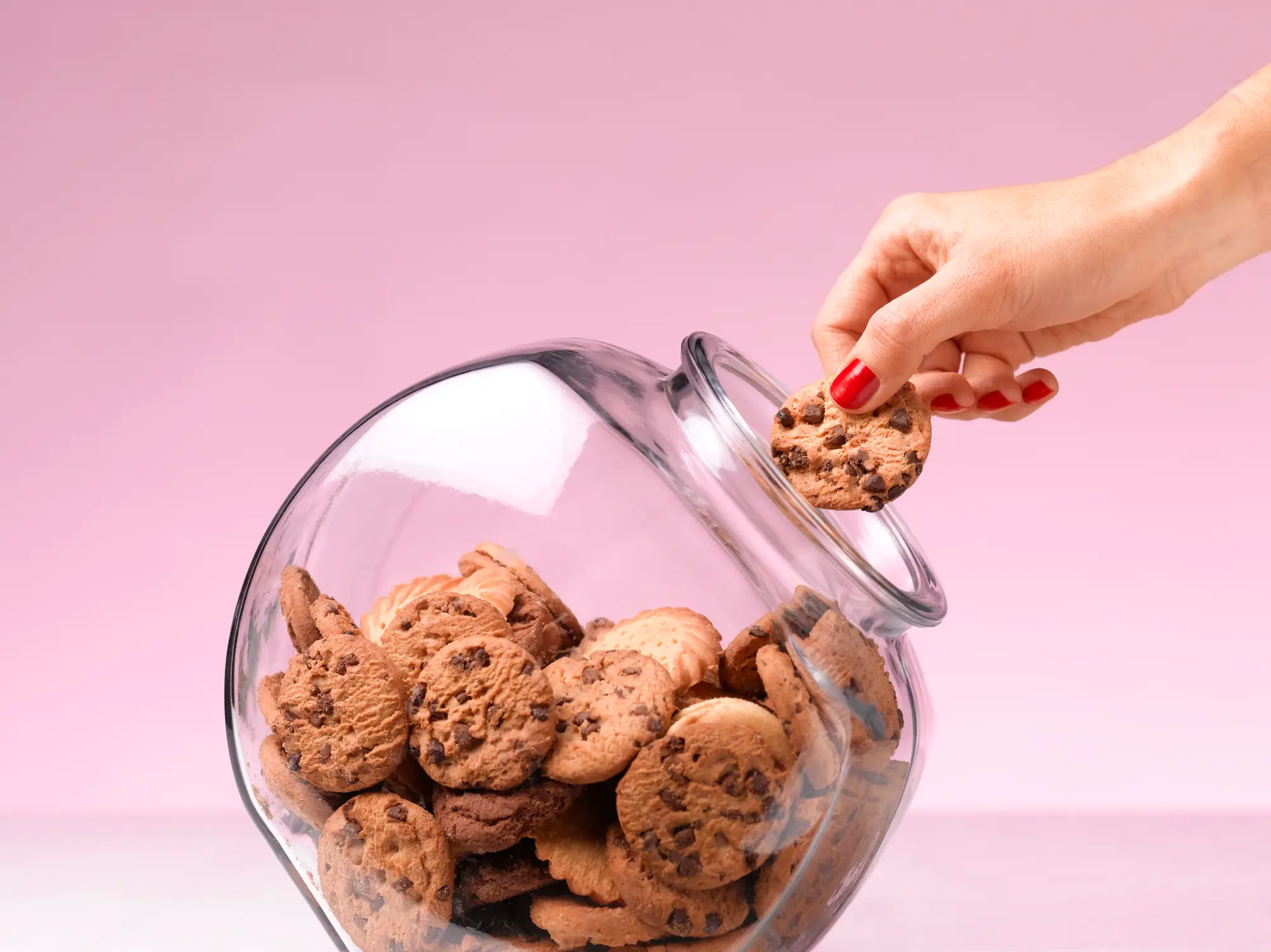A person who 'cookie jars' may also be afraid of commitment (Getty Stock Photo)