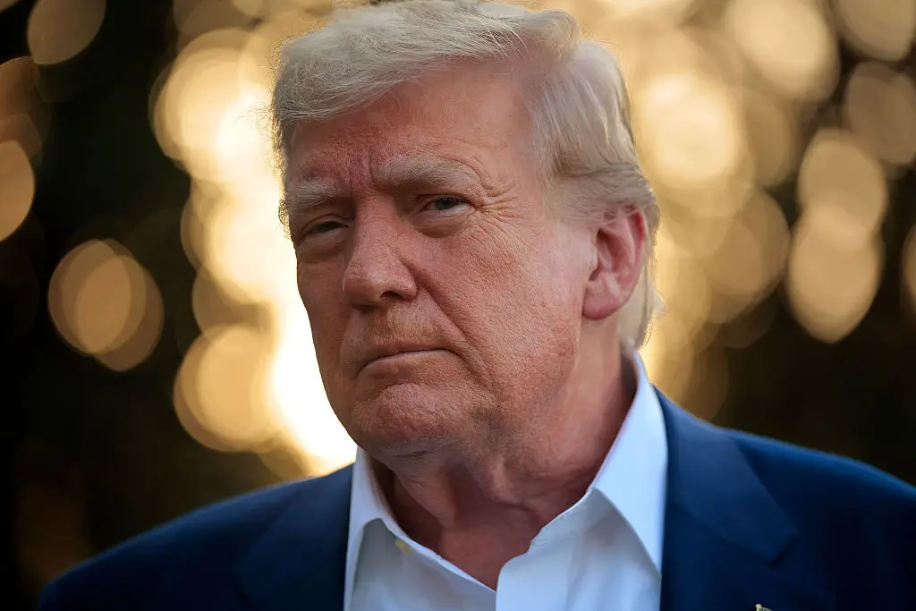 Donald Trump angrily refuted the claims that the air strikes on Iran were not successful (Chip Somodevilla/Getty Images)