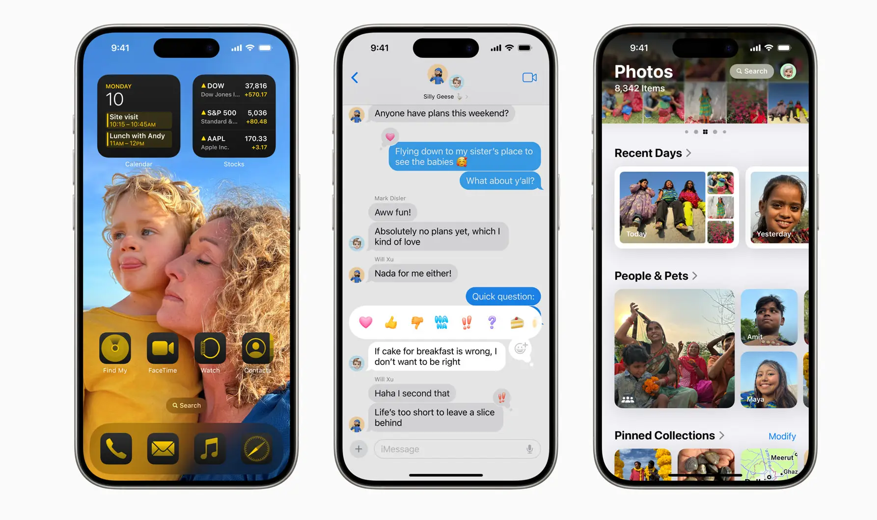 The new update features AI tools and new layouts (Apple)
