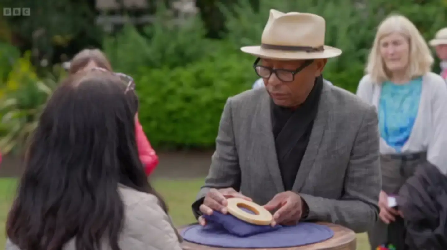 Ronnie Archer-Morgan refused to evaluate the artefact (BBC One)