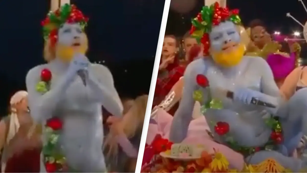 'Blue Scrotum' performer speaks out following backlash from Olympic viewers over 'offensive' set