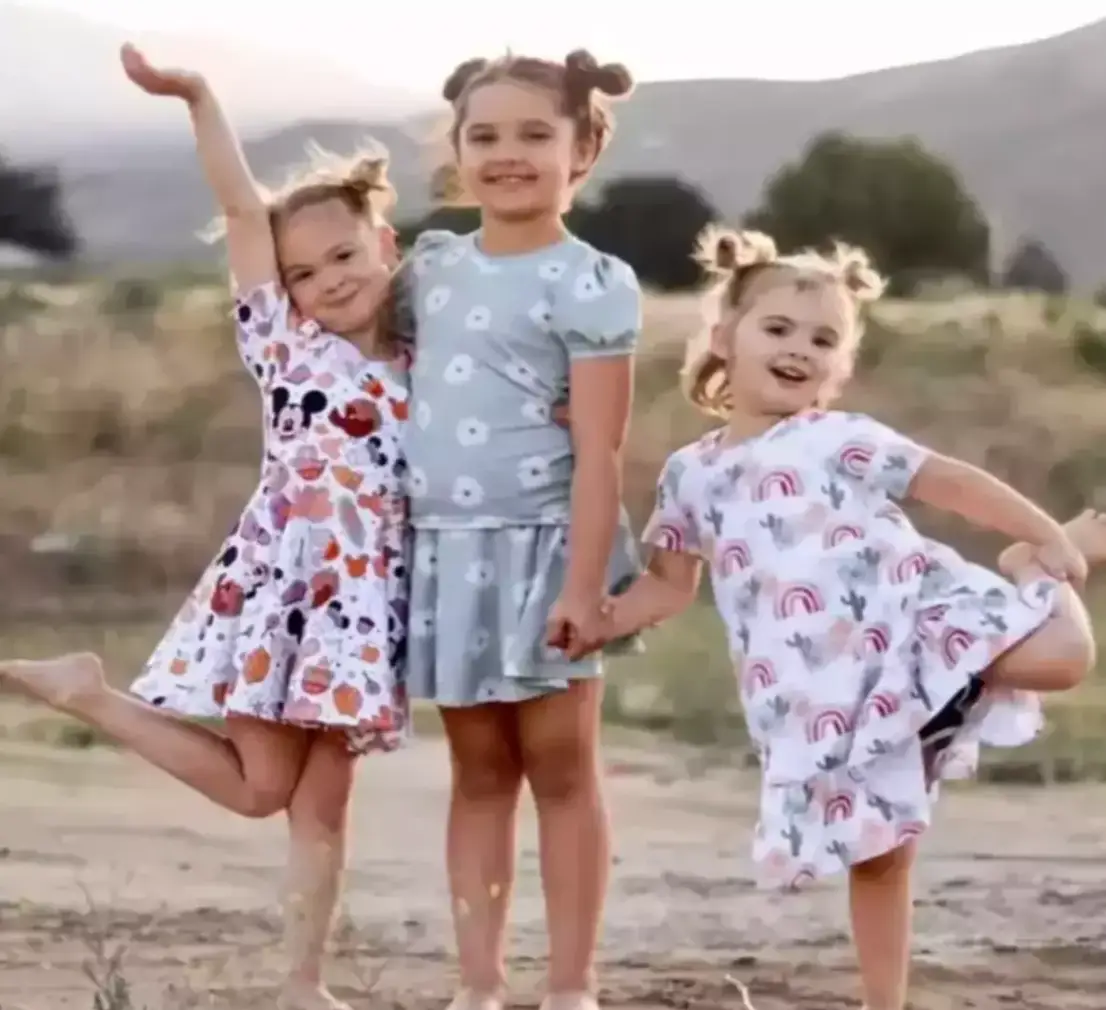 Decker is wanted for the murders of Olivia, five, Evelyn, eight, and Paityn, nine (GoFundMe)