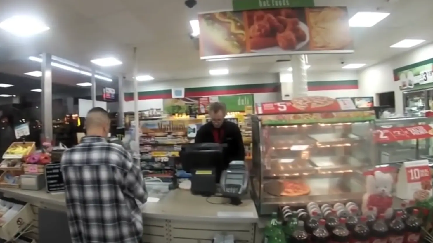 The video portrays what it's like for a person with schizophrenia.