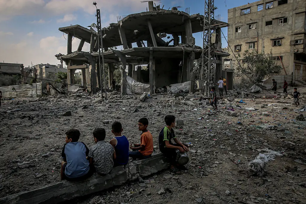 Pictures of the devastation caused by Iran's earlier air strikes (Saeed M. M. T. Jaras/Anadolu via Getty Images)