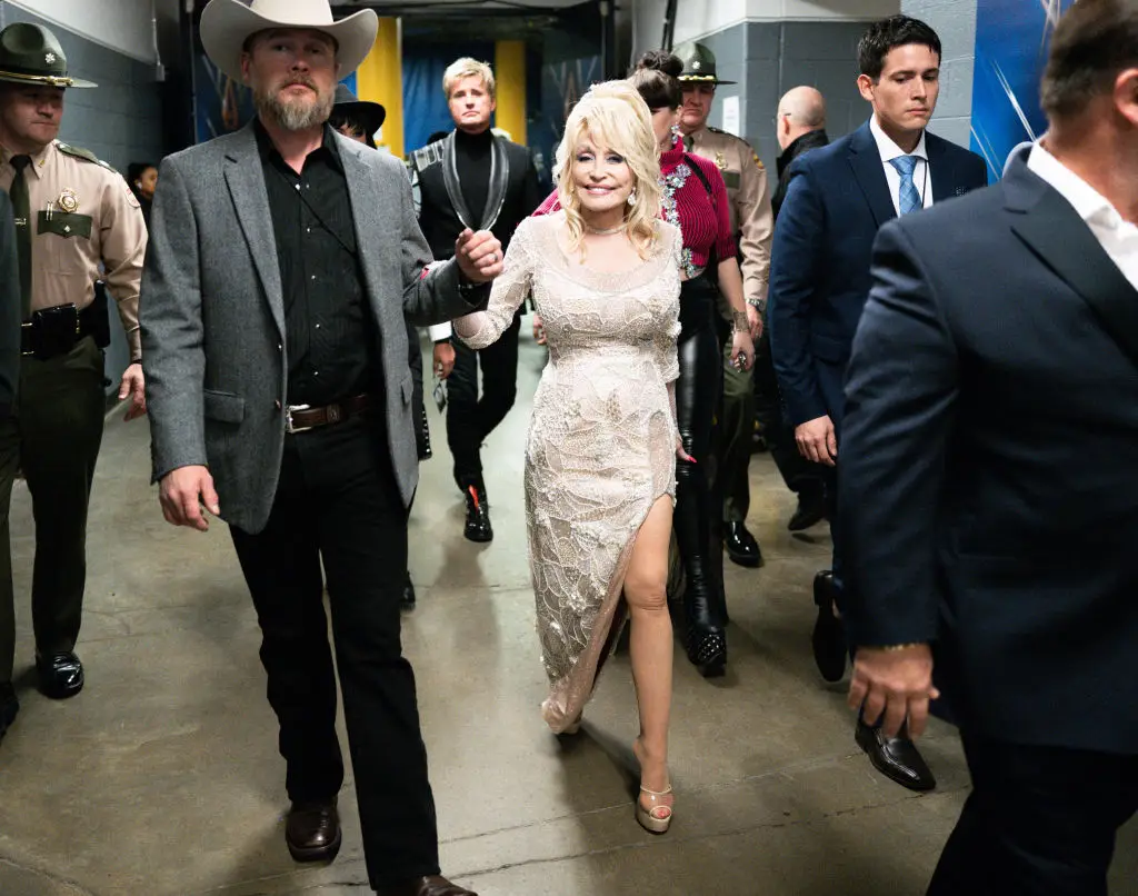 Seaver worked as Parton's security for the last 20 years (Photo by Robby Klein/Getty Images for CMA)