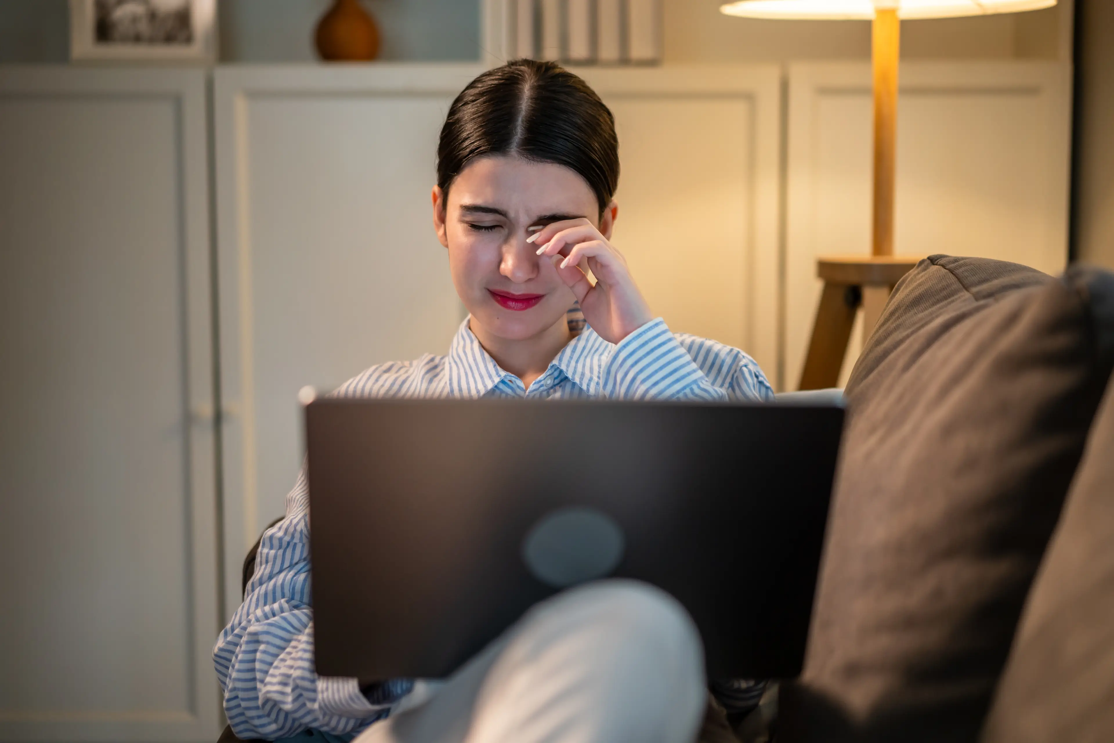 There can be quite a few reasons for double vision out of one eye, including serious health issues (Getty Stock Image)