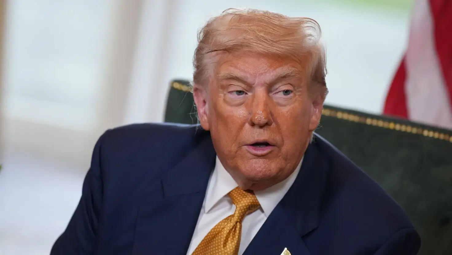 Donald Trump didn't clarify if the vessels were nuclear-powered or nuclear-armed (Andrew Harnik/Getty Images)