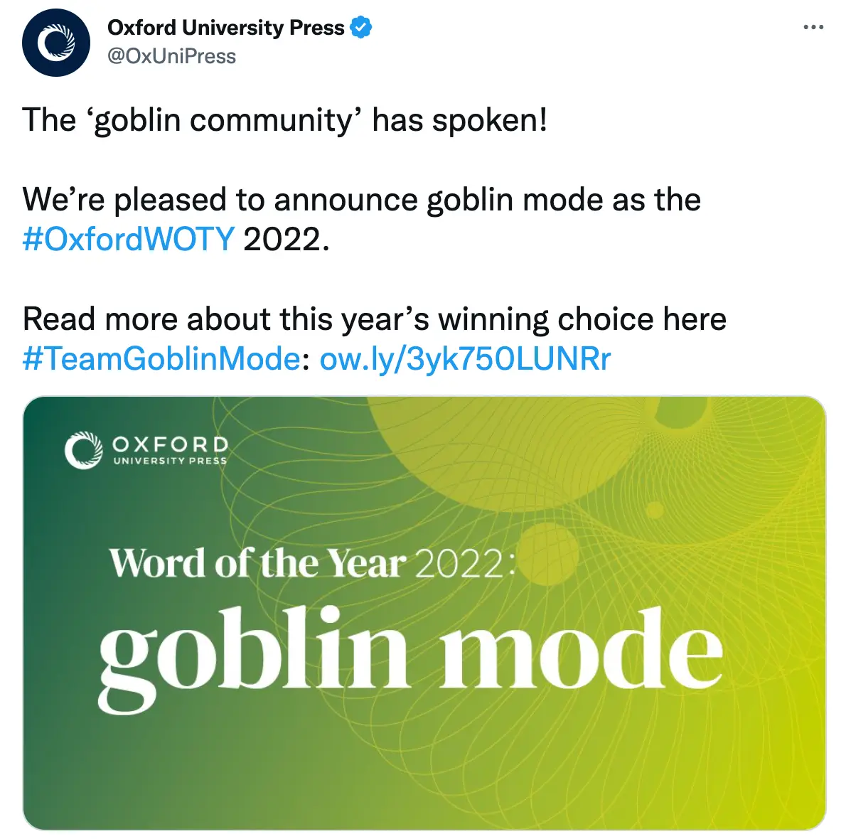 The community have spoken.