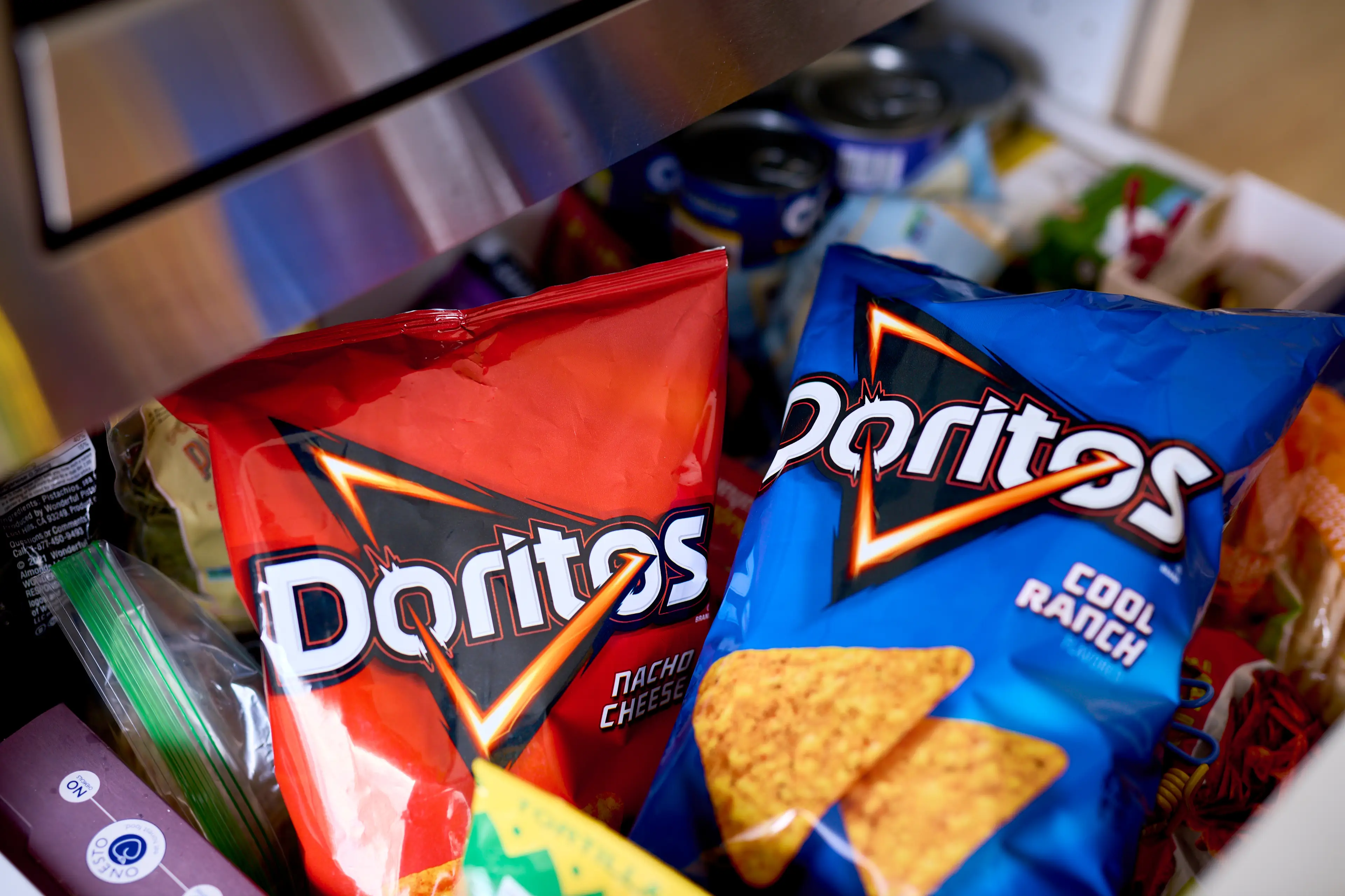 The 'Doritos theory' went viral on TikTok last year (Gabby Jones/Bloomberg via Getty Images)