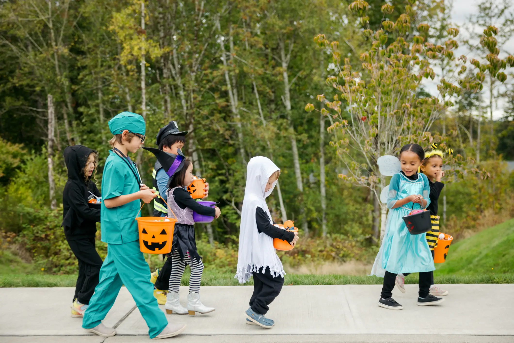 A warning has been issued regarding the safety of costumes. (Getty Stock Images)