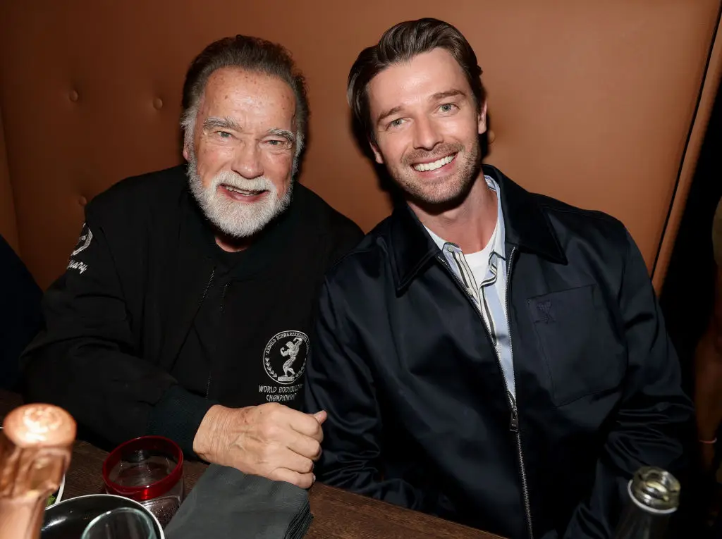 Arnie is no stranger to a nude scene himself. (Kevin Mazur / Contributor / Getty)