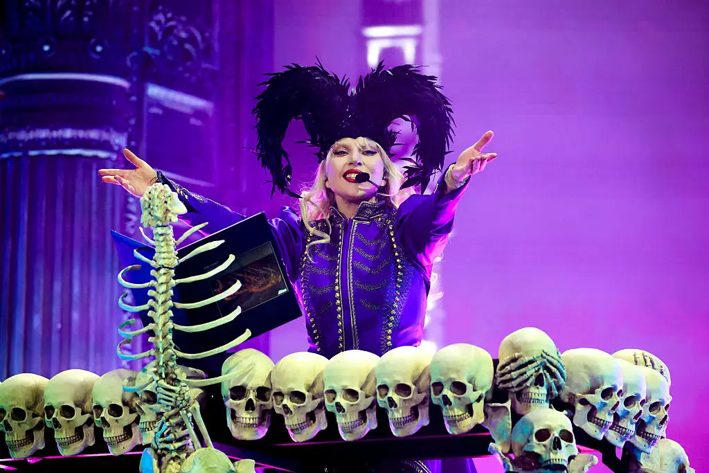 Lady Gaga sits on the board of Polansky’s biotech company (Kevin Mazur/Contributor/Getty Images)