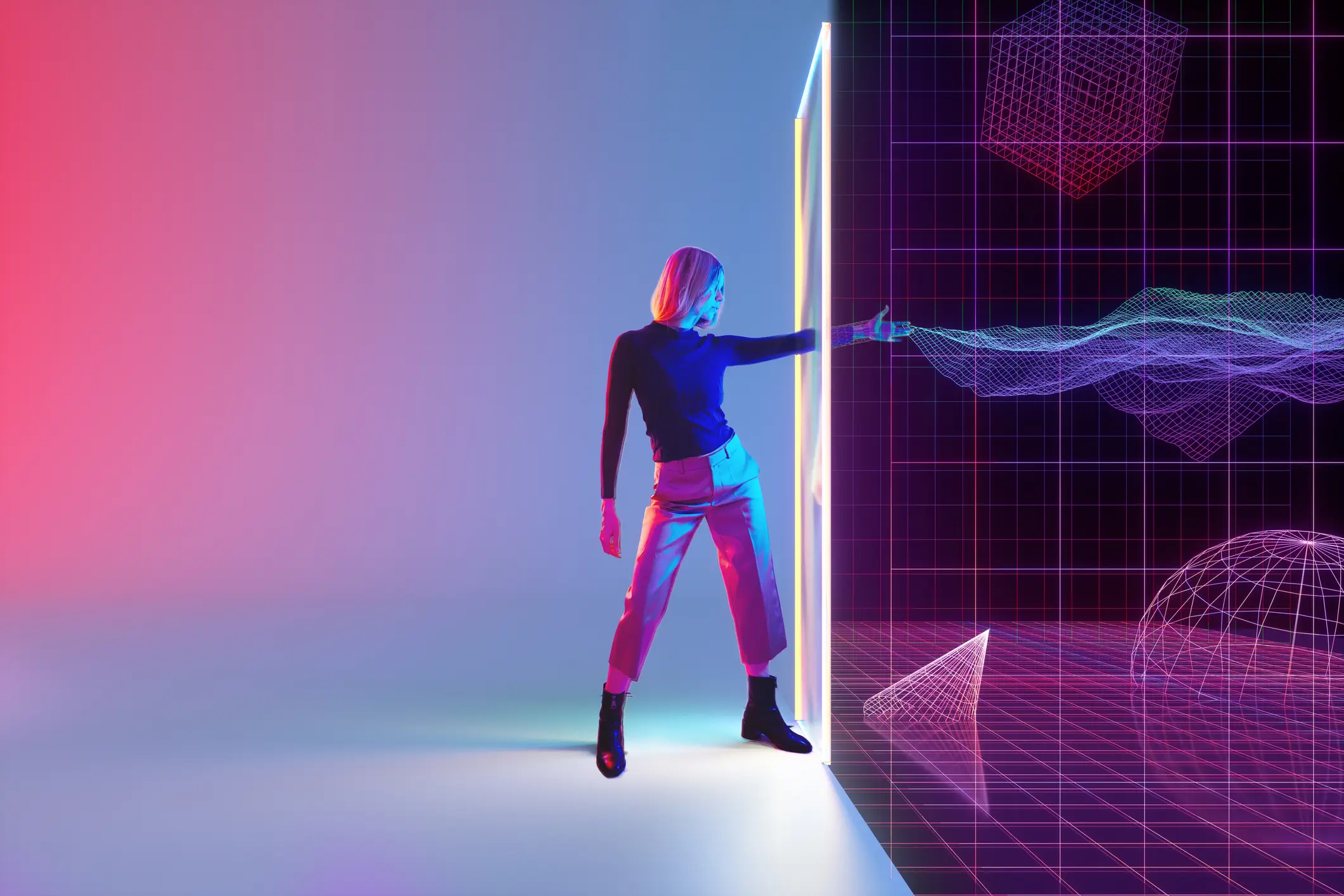 If our universe was a simulation it would 'require a built-in data optimization and compression mechanism' (Getty stock)