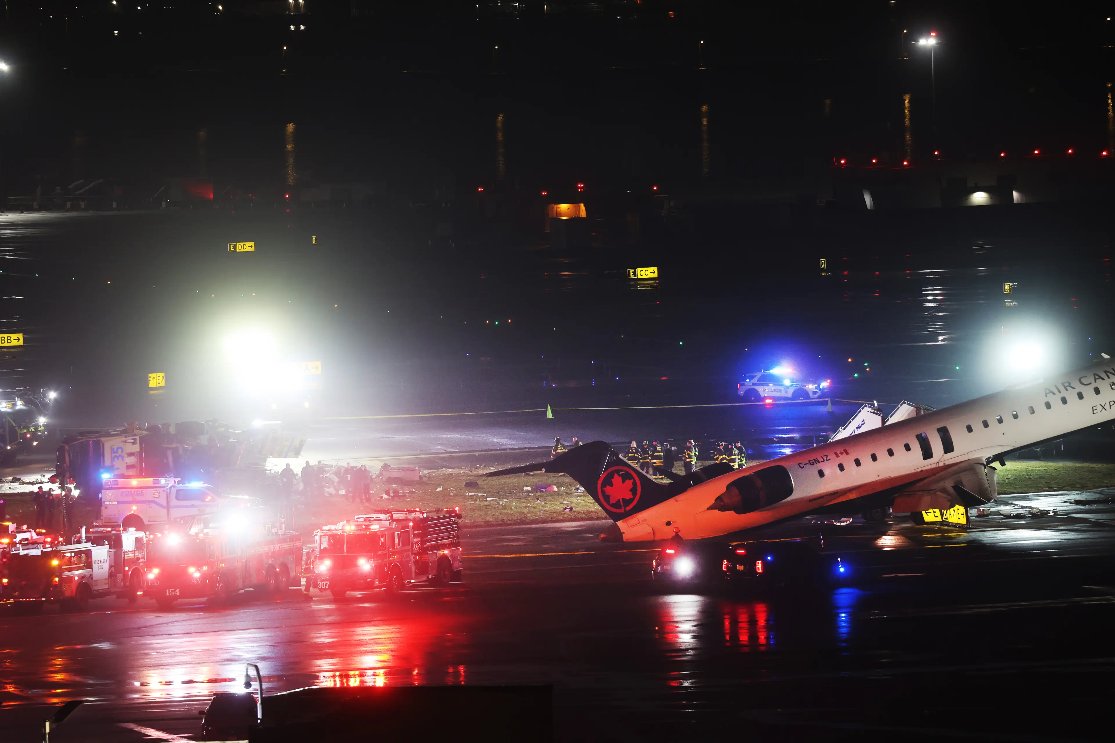 The pilot and co-pilot have died (Spencer Platt/Getty Images)