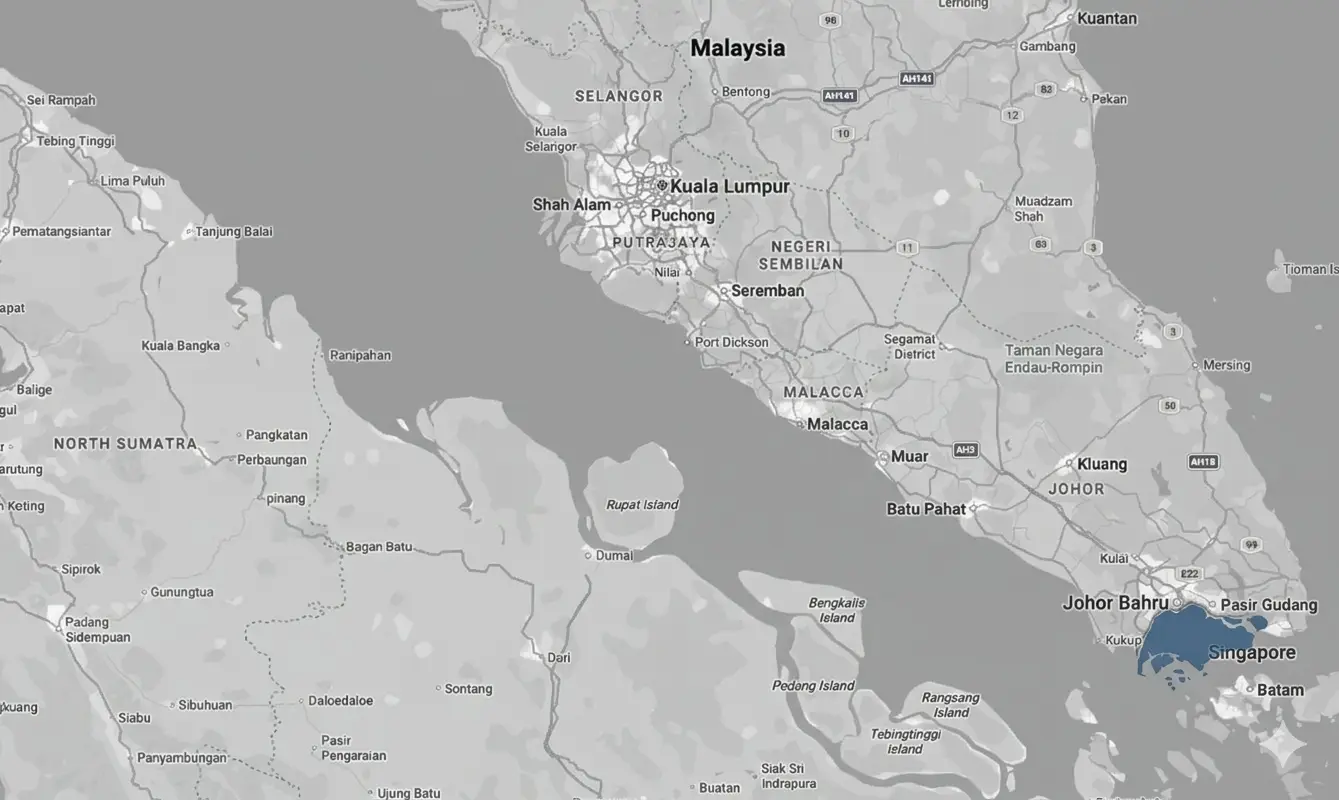Singapore has 40 days of oil reserves left (Google Maps/UNILAD)