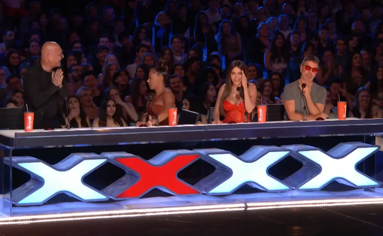 The judges were left squirming (America's Got Talent)
