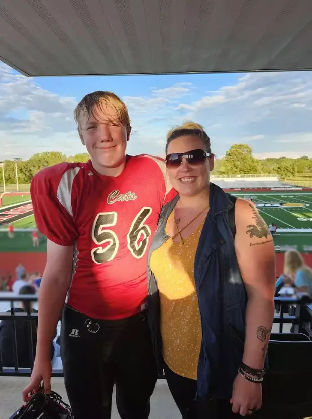 Caleb Moore's mother has issued a warning about online dangers (Kennedy News and Media)