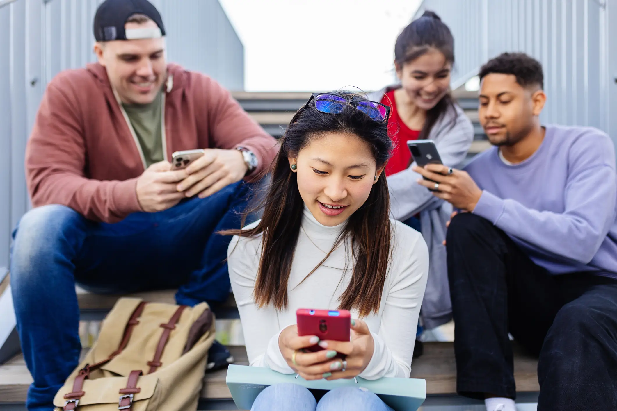 Both Millennials and Gen Z were born into a technological world (Getty Images)