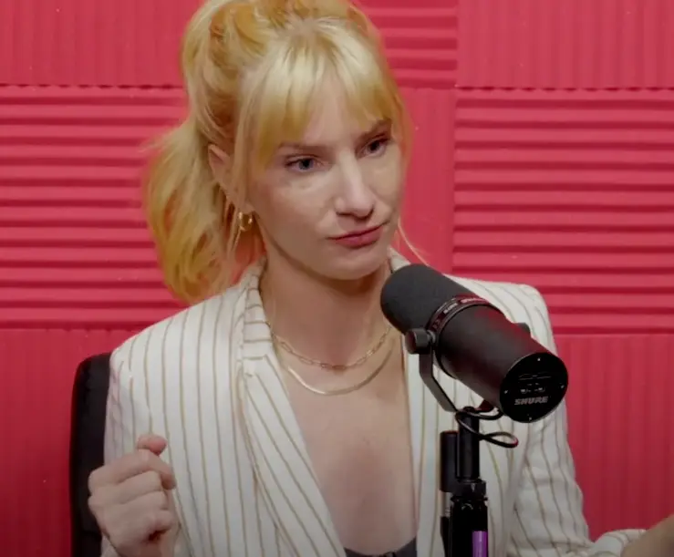 Heather Morris told the story on the Just Sayin podcast.